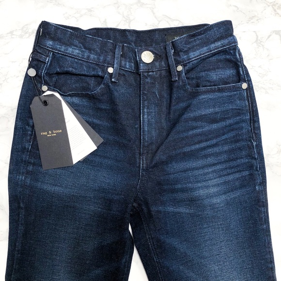 Rag & Bone NWT Dark Wash Denim Jeans - Picture 7 of 8